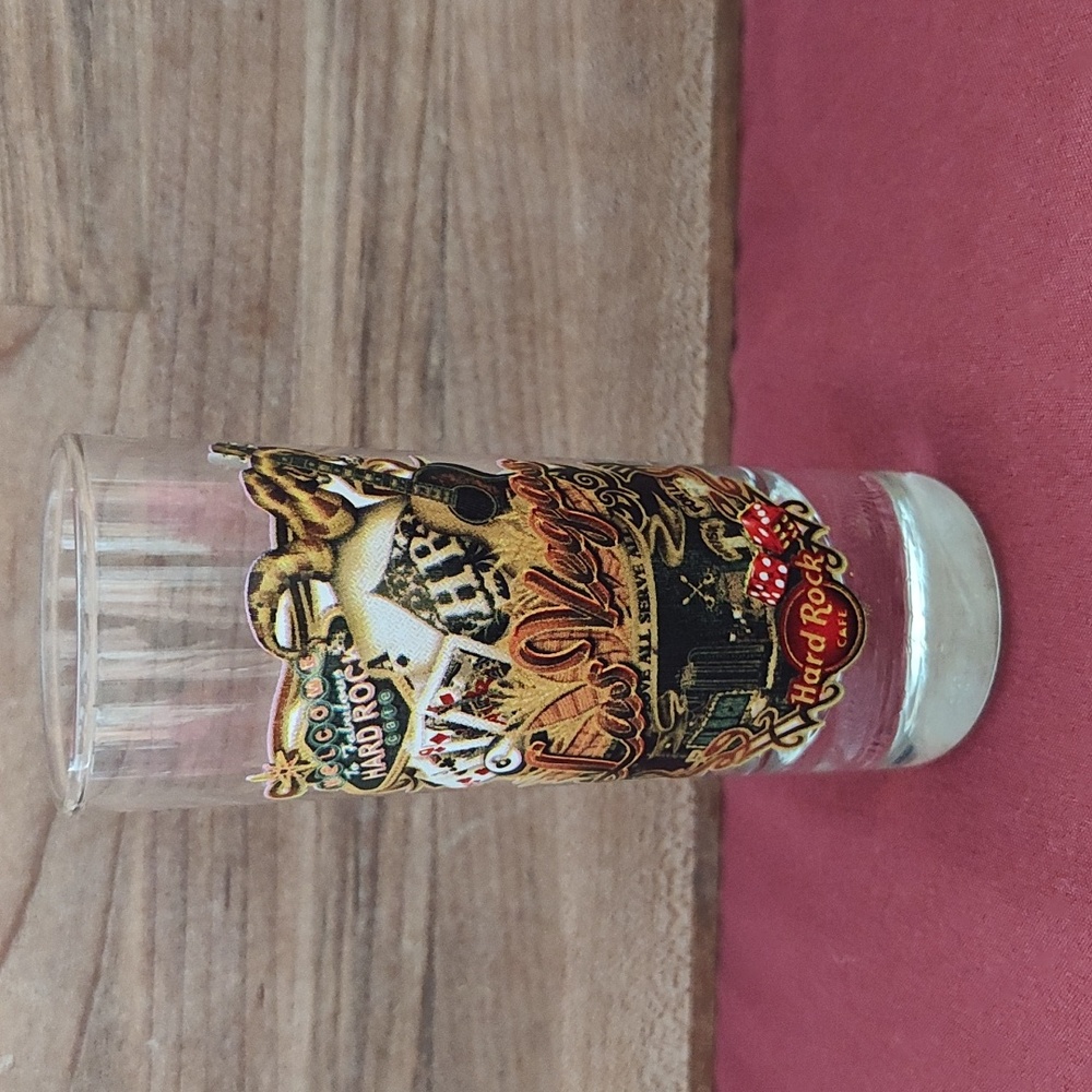 Hard Rock Cafe shot glass Las Vegas